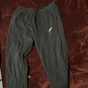 Black Nike sweats